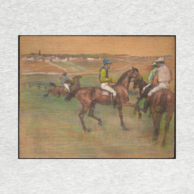 Race Horses by EdgarDegas